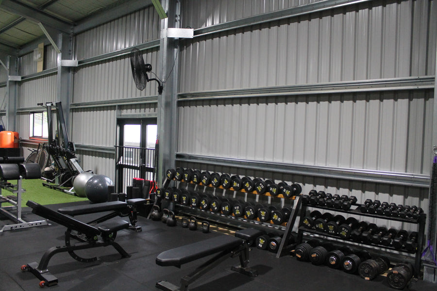 Dumbbell area
