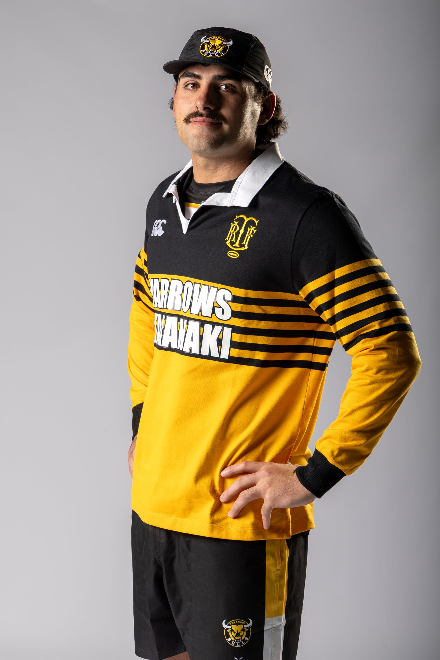 Taranaki Rugby Retro Long Sleeve Jersey
