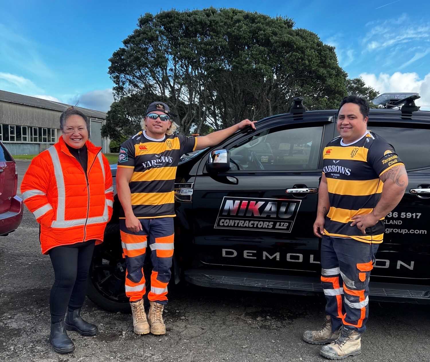 Nikau Contractors back Taranaki Rugby