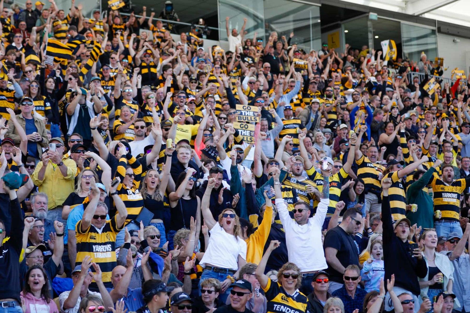 Yarrows Taranaki Bulls season members to again receive free entry to home finals