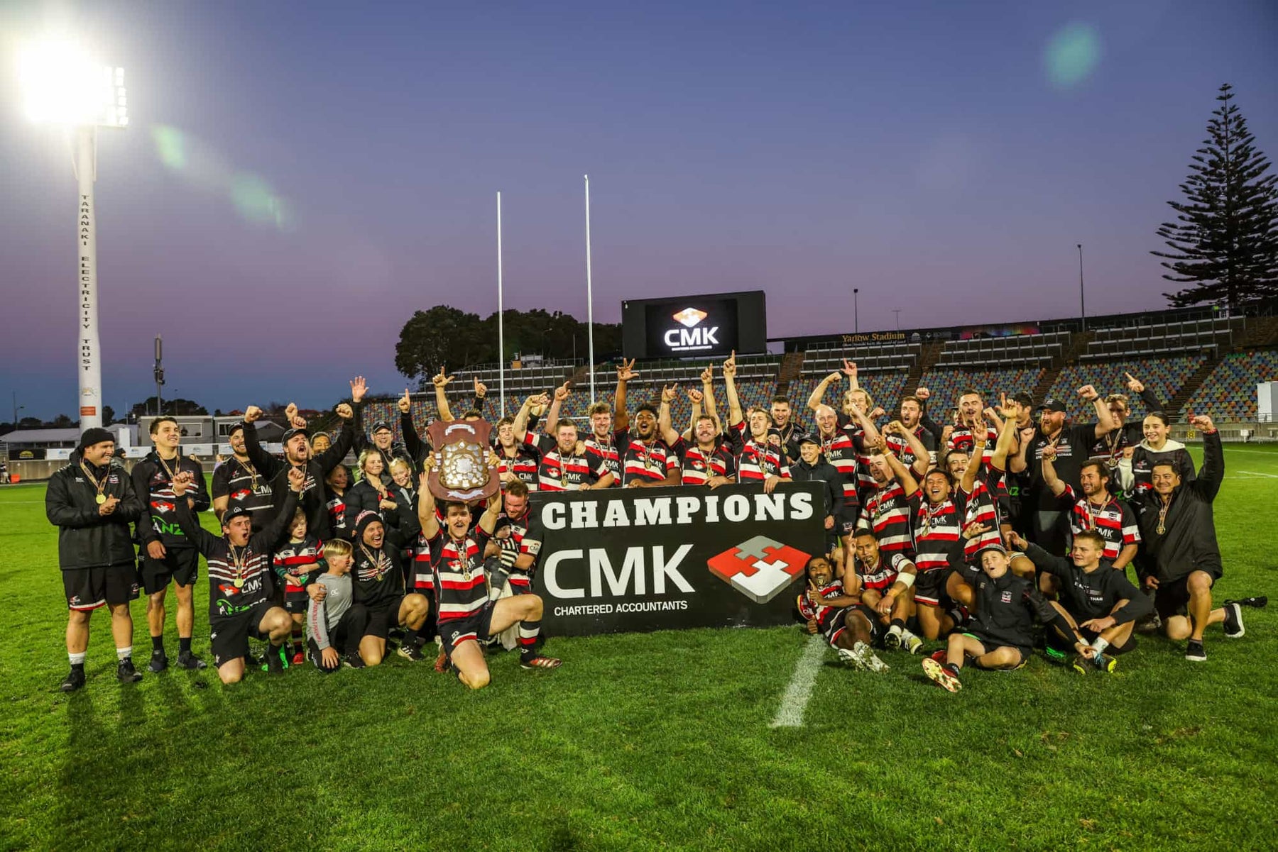 CMK Chartered Accountants extend as Taranaki Club Rugby Naming Rights Partner
