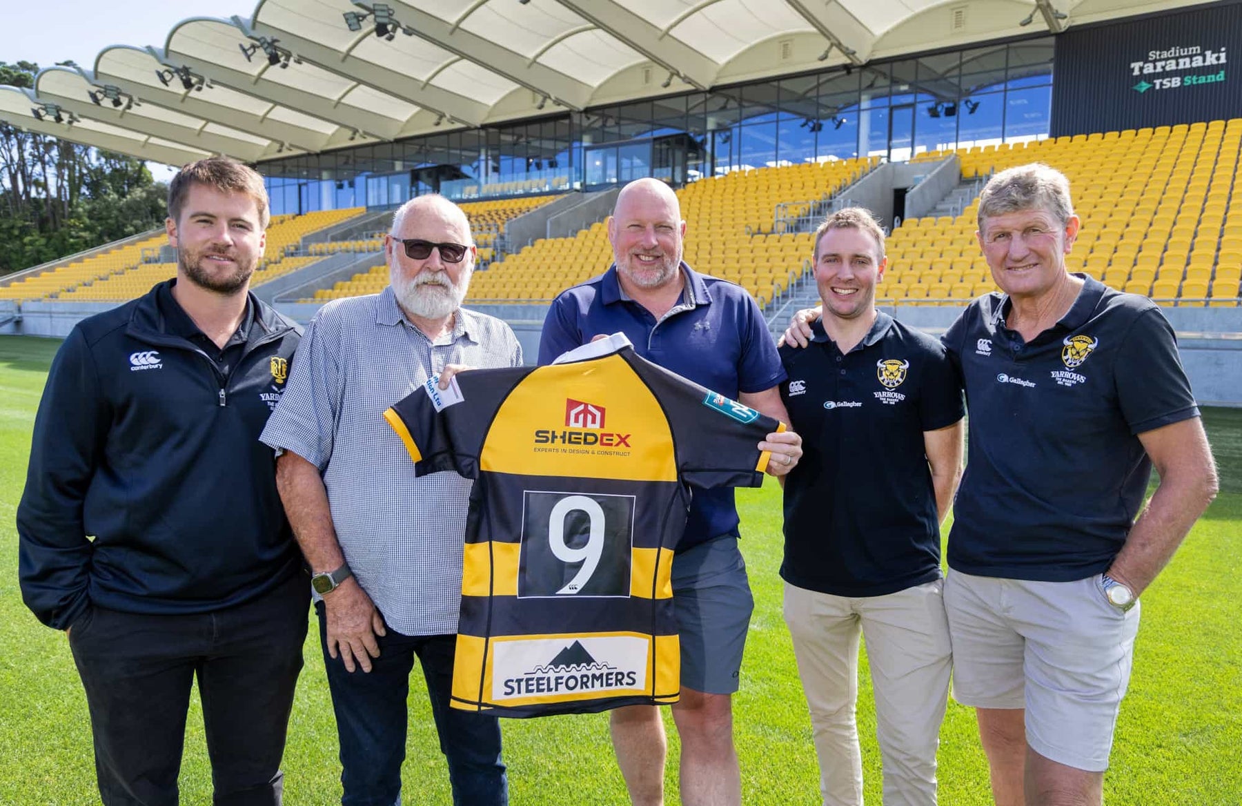 Taranaki Steelformers sign on as a Taranaki Rugby Major Partner