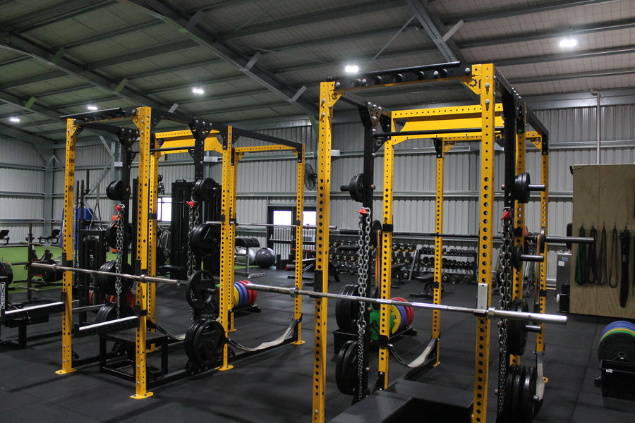 Strength training racks