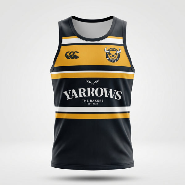 2026 Yarrows Taranaki Bulls Training Singlet