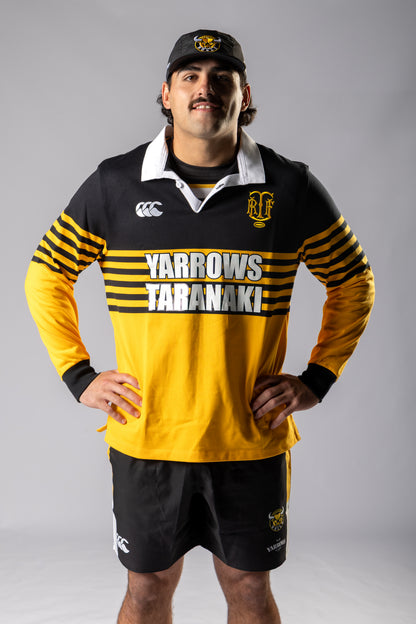 Taranaki Rugby Retro Long Sleeve Jersey